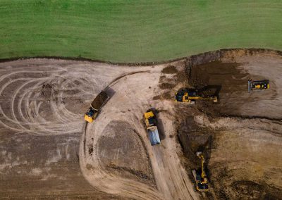 GHN construction site overhead shot