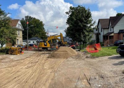 Saintsbury Line and Alice Street Reconstruction