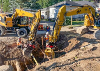 Saintsbury Line and Alice Street Reconstruction