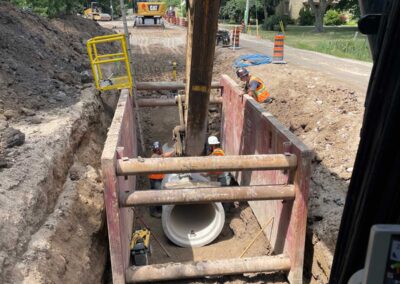 Saintsbury Line and Alice Street Reconstruction