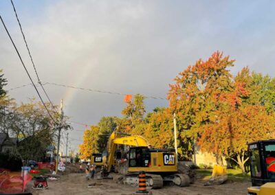 Saintsbury Line and Alice Street Reconstruction