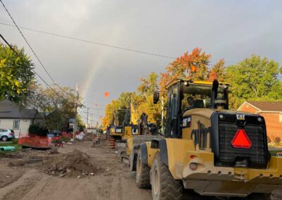 Saintsbury Line and Alice Street Reconstruction