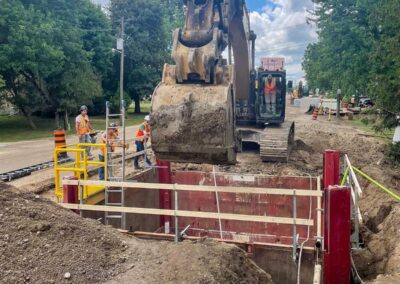 Saintsbury Line and Alice Street Reconstruction