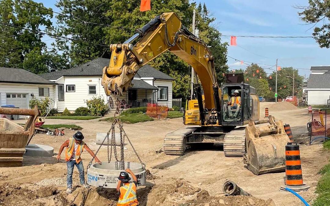 Saintsbury Line & Alice Street Reconstruction